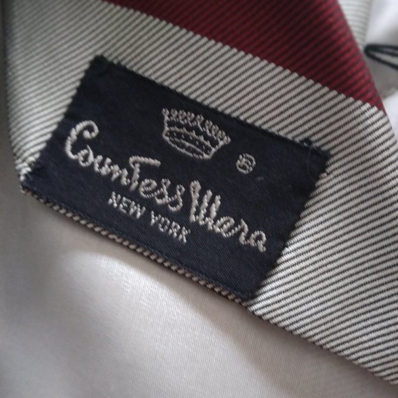 Countess Mara (New York), Vintage (1980's), Men's, Silk Necktie - Picture 3 of 3